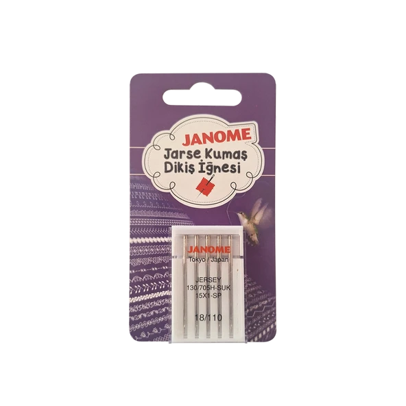 Janome 18 Numara Jersey İğne (5 Adet) ürün görseli 1