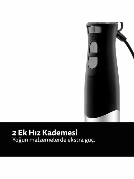 Morphy Richards MUC-HB64V 6000W Siyah Blender Seti - Resim 7