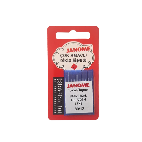 Janome 12 Numara İğne (10 Adet) ürün görseli 1