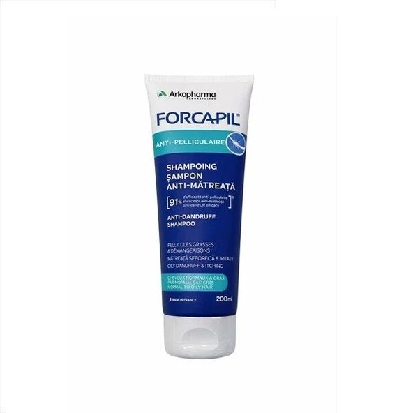Forcapil ANTI-DANDRUFF Kepek Karşıtı Şampuan 200ml ürün görseli 1