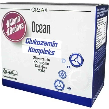 OCEAN GLUCOSAMİNE COMPLEX 60 TABLET - 1 ALANA 1 HEDİYE ürün görseli 1