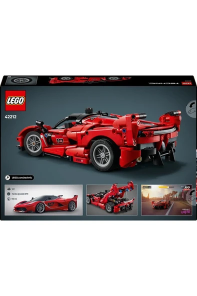 Lego 42212 Technic Ferrari FXX K - Resim 4