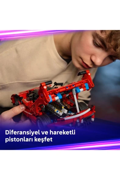 Lego 42212 Technic Ferrari FXX K - Resim 8