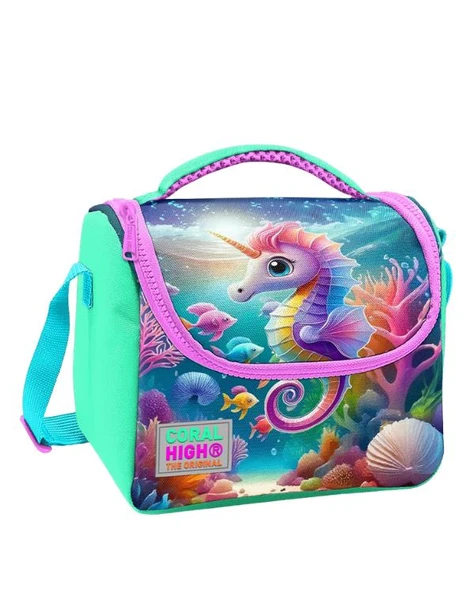 Coral High Denizatı Desenli Thermo Beslenme Çantası 11788 ürün görseli 1