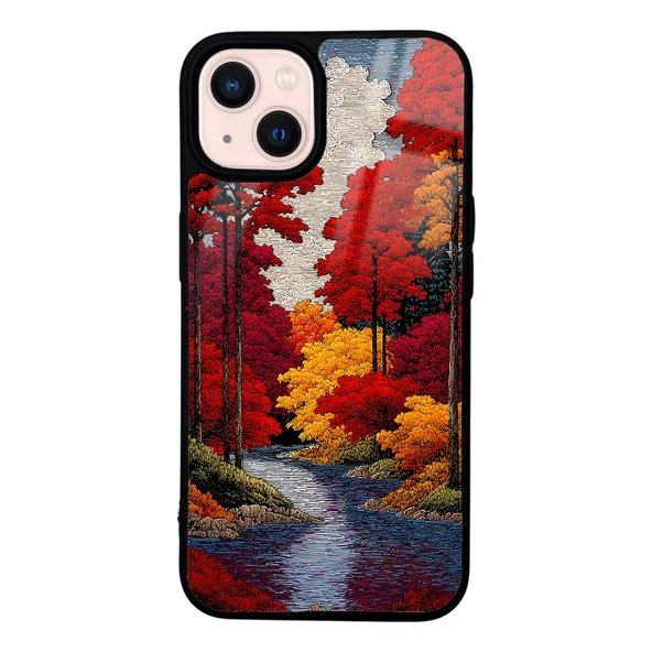 Zipax Apple iPhone 13 Uyumlu Kılıf Desenli Silikon Kapak Zr-Lusi ürün görseli 1