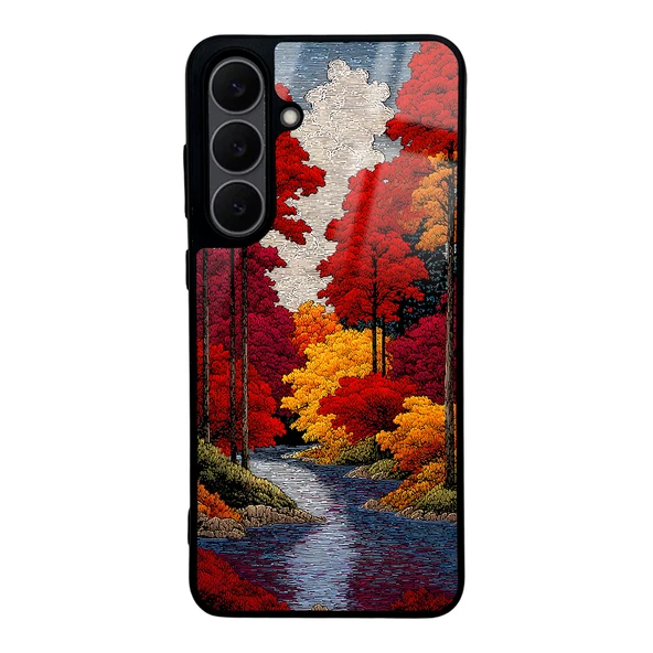 Zipax Samsung Galaxy S25 FE Uyumlu Kılıf Desenli Silikon Kapak Zr-Lusi ürün görseli 1