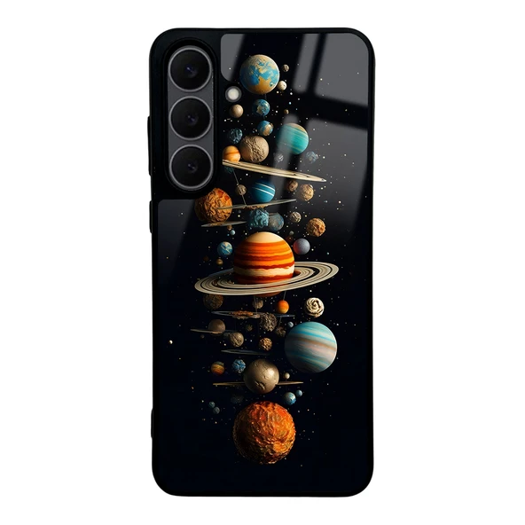 Zipax Samsung Galaxy S25 FE Uyumlu Kılıf Desenli Silikon Kapak Zr-Lusi ürün görseli 1