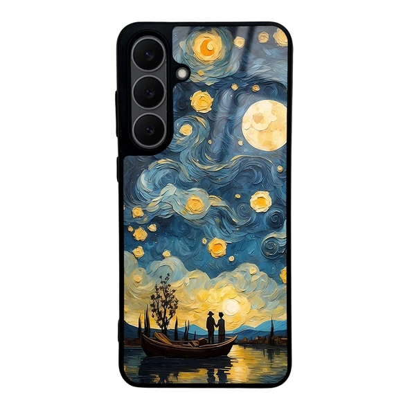 Zipax Samsung Galaxy S25 FE Uyumlu Kılıf Desenli Silikon Kapak Zr-Lusi ürün görseli 1