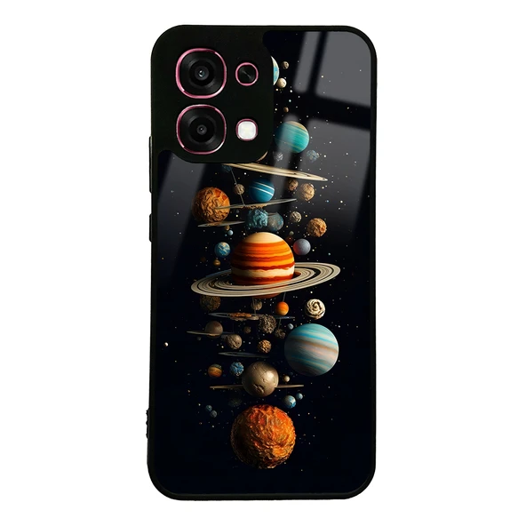 Zipax Oppo A6 Pro Uyumlu Kılıf Desenli Silikon Kapak Zr-Lusi ürün görseli 1
