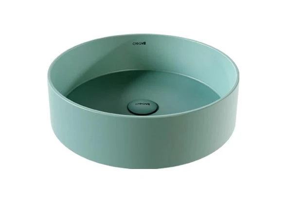 Creavit LP145 Loop Çanak Lavabo Nil Yeşili 45cm ürün görseli 1
