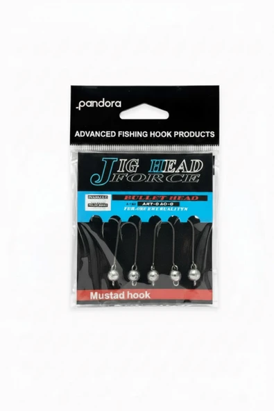 Pandora Alliace Mh Jig Head 2 g Mustad İğne Mafsallı Hareketli Jighead ürün görseli 1
