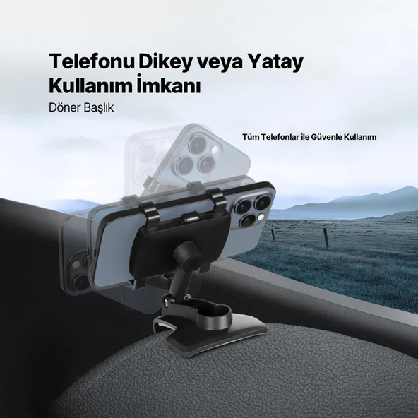 Ttec Flexgrip Araç Içi Telefon Tutucu 2TT42 - Resim 4