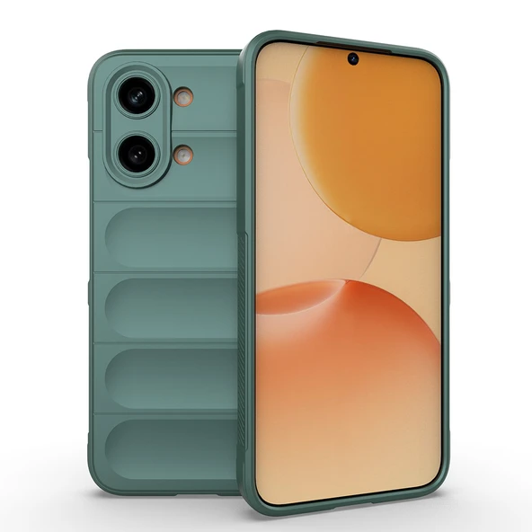 Zipax Xiaomi Poco X8 Pro Max Uyumlu Kılıf Esnek TPU Oyuklu Arka Yüzey Zr-Etnik ürün görseli 1