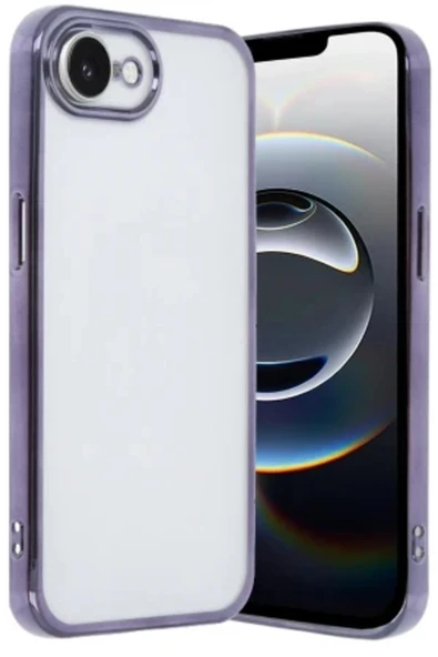 Zipax Apple iPhone 17E Uyumlu Kılıf Silikon Lazer Lensli Kamera Korumalı  Azn-Razer ürün görseli 1