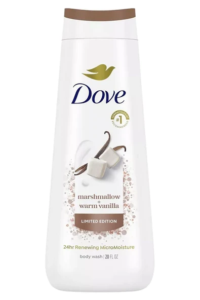 Dove Marshmallow + Warm Vanilla Nemlendirici Duş Jeli 591ML ürün görseli 1