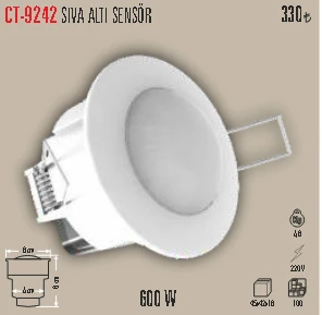 CT-9242 Sıva Altı Sensör ürün görseli 1