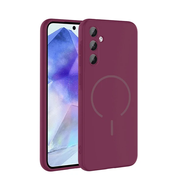Zipax Samsung Galaxy A57 Uyumlu Kılıf M-safe Şarj Özellikli Zr-Meta ürün görseli 1