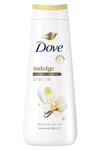 Dove Indulge Vanilya Özlü Yoğun Nemlendirici Duş Jeli 591ML ürün görseli 1