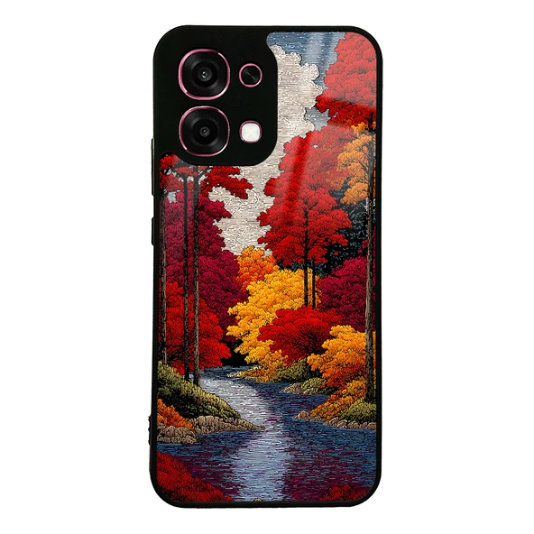 Zipax Oppo A6 Pro Uyumlu Kılıf Desenli Silikon Kapak Zr-Lusi ürün görseli 1