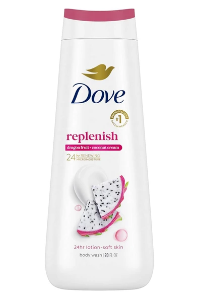 Dove Replenish Dragon Fruit + Coconut Cream Duş Jeli 591ML ürün görseli 1