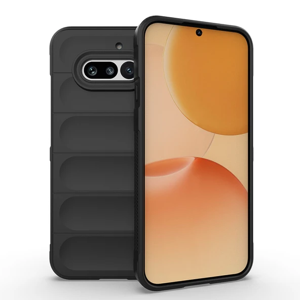 Zipax Nothing Phone 4A Uyumlu Kılıf Esnek TPU Oyuklu Arka Yüzey Zr-Etnik ürün görseli 1