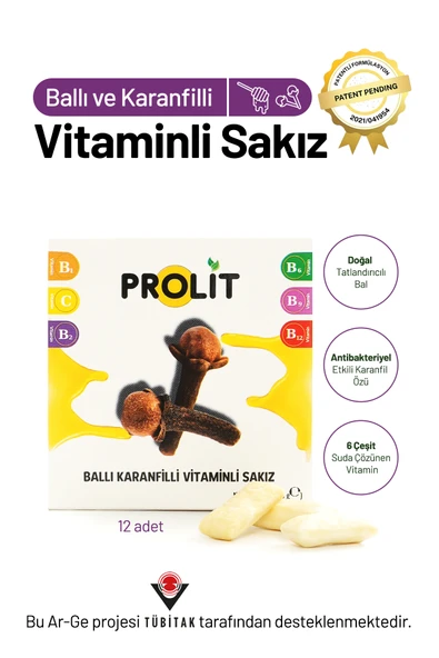 BALLI KARANFİLLİ VİTAMİN DESTEKLİ FONKSİYONEL SAKIZ 3’LÜ AVANTAJ PAKETİ ürün görseli 1