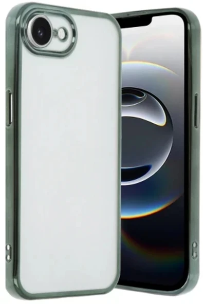 Zipax Apple iPhone 17E Uyumlu Kılıf Silikon Lazer Lensli Kamera Korumalı  Azn-Razer ürün görseli 1