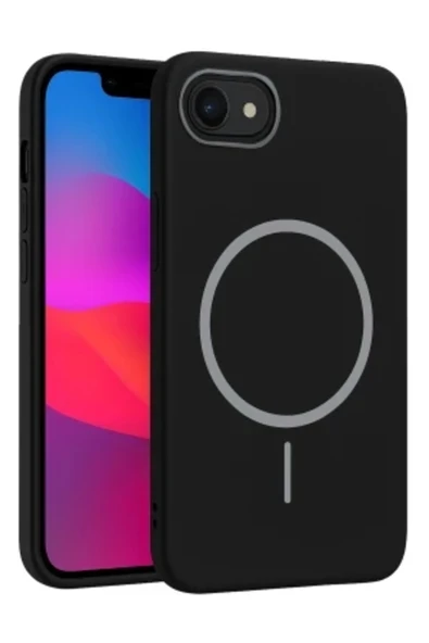 Zipax Apple iPhone 17E Uyumlu Kılıf M-Safe Şarj Özellikli Kapak Azn-Broş ürün görseli 1