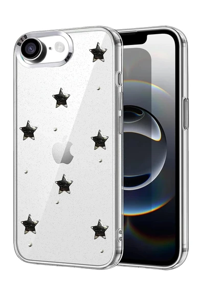 Zipax Apple iPhone 17E Uyumlu Kılıf Desenli Silikon Kapak Azn-Fiyonk ürün görseli 1