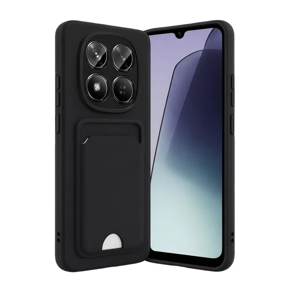Zipax Xiaomi Redmi Note 15 Pro 4G Uyumlu Kılıf Kartlıklı Silikon Kapak Azn-Kelvin ürün görseli 1