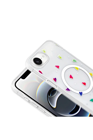 Zipax Apple iPhone 17E Uyumlu Kılıf Soft Silikon Mgsafe Özellikli Kapak Zr-Folk ürün görseli 1