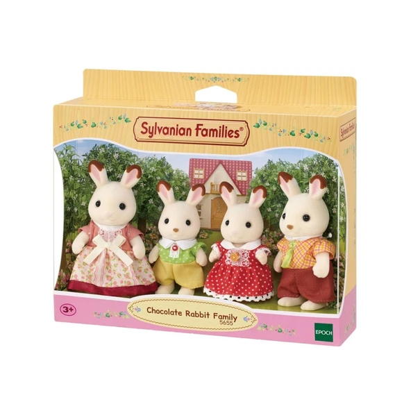 5655 Sylvanian Families Çikolata Kulaklı Tavşan Ailesi +3 yaş ürün görseli 1