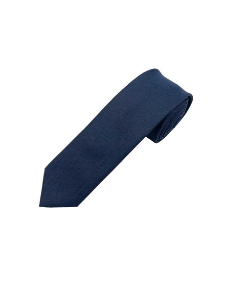 Brianze 5 Cm Lacivert Desenli Slim Kravat ürün görseli 1