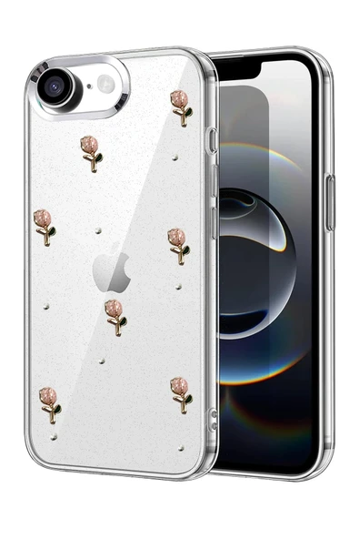 Zipax Apple iPhone 17E Uyumlu Kılıf Desenli Silikon Kapak Azn-Fiyonk ürün görseli 1