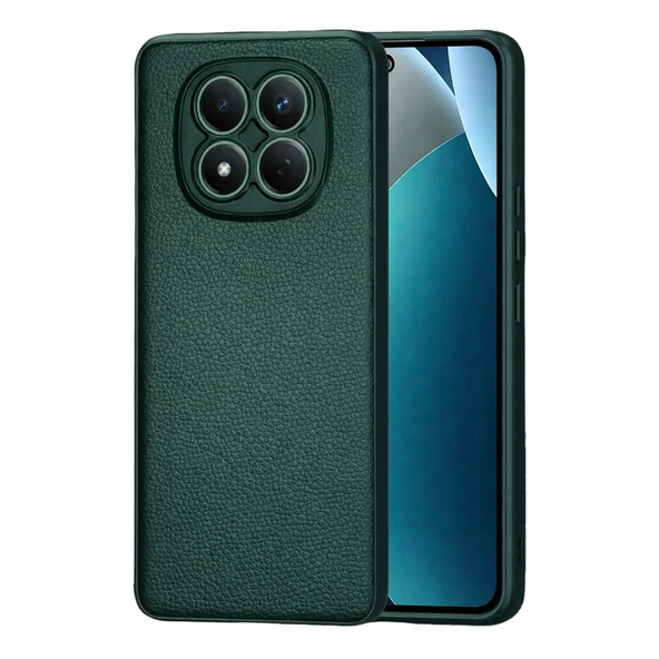 Zipax Xiaomi Redmi Note 15 Pro 4G Uyumlu Kılıf Deri Görünümlü Silikon Azn-Thermax ürün görseli 1