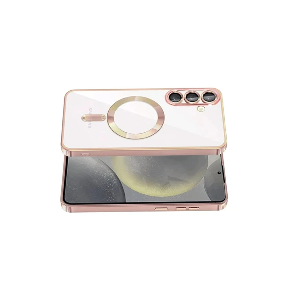 Galaxy S26 Plus Kross Magneticsafe Kapak - Rose - Resim 3