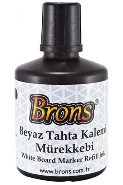 Brons Tahta Kalem Mürekkebi Siyah 100 Cc Br-353 ürün görseli 1