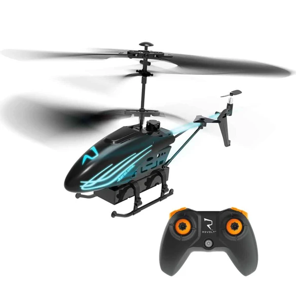 Revolt Işıklı USB Şarjlı Uzaktan Kumandalı 3 Kanal Aerolume Helikopter ürün görseli 1
