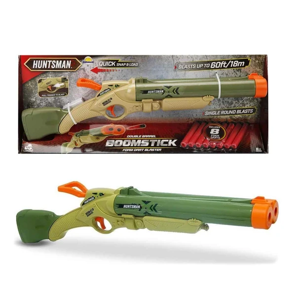 Huntsman Alpha Boomstick 8 Mermili Oyuncak Tüfek – 50 cm Büyük Boy ürün görseli 1
