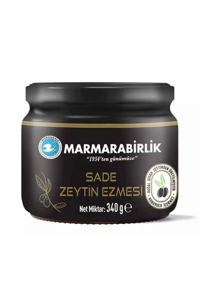 MarmaraBirlik Sade Zeytin Ezmesi 340 gr ürün görseli 1