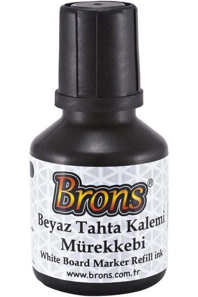Brons Tahta Kalem Mürekkebi Siyah 30 Cc Br-350 ürün görseli 1
