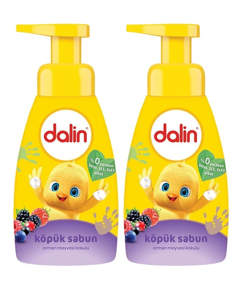 Dalin Bebek Köpük Sabunu 200 Ml Orman Meyveli x 2 Adet ürün görseli 1