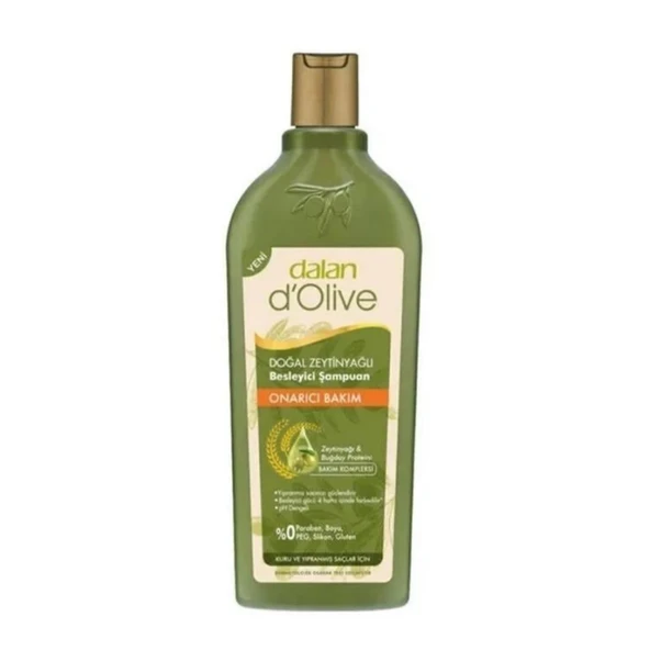 Dalan D'olive Zeytinyağlı Onarıcı Bakım Şampuan 400 ML ürün görseli 1