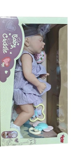 KNG-902-5 905-2 KUT 43 CM GERÇEKÇİ BEBEK VE ürün görseli 1