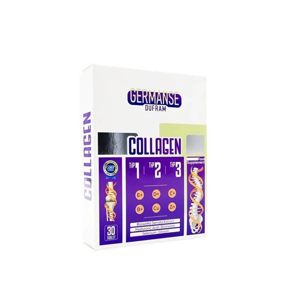 Germanse DUFRAM Tip 1-2-3 Kolajen 30 Tablet ürün görseli 1