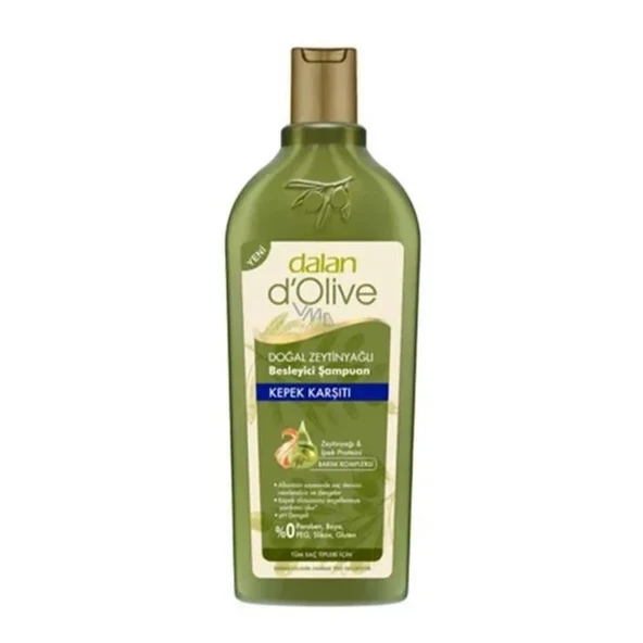 Dalan D'olive Zeytinyağlı Kepek Karşıtı Şampuan 400 ML ürün görseli 1