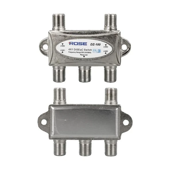 Rose DZ-100 4X1 Diseqc Switch ürün görseli 1