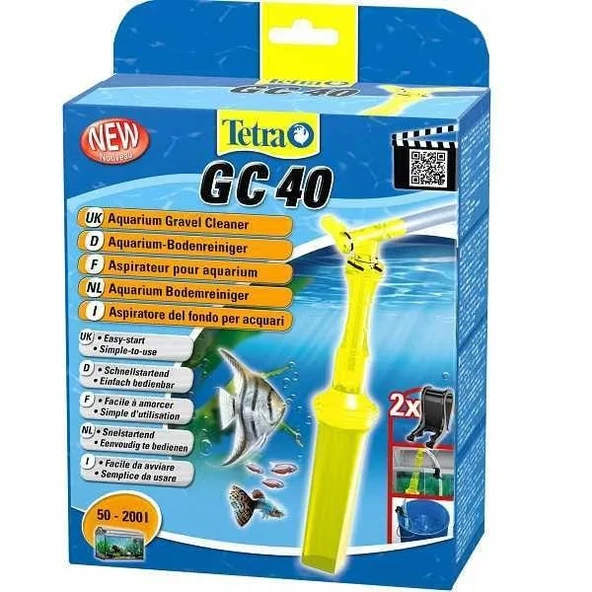 Tetra GC 40 Dip Süpürgesi 40 cm – Büyük Akvaryumlar İçin Kum Temizleme Sifonu ürün görseli 1