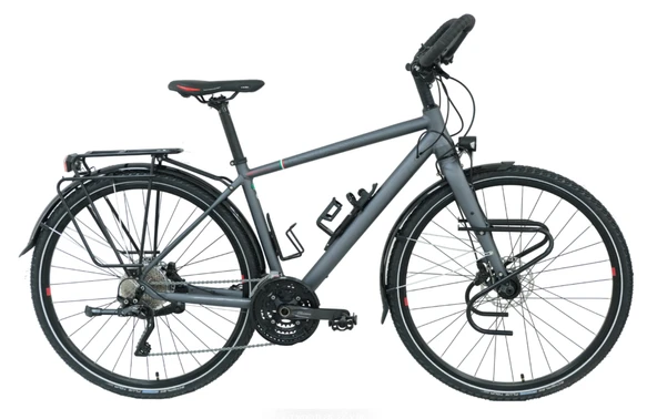 CARRARO 28 CR-T WORLD 460H 22-V HD MAT ANTRASIT-KIRMIZI R1 ürün görseli 1