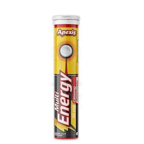 Apexis Multi Energy Multivitamin ve Ginseng 20 Efervesan Tablet ürün görseli 1
